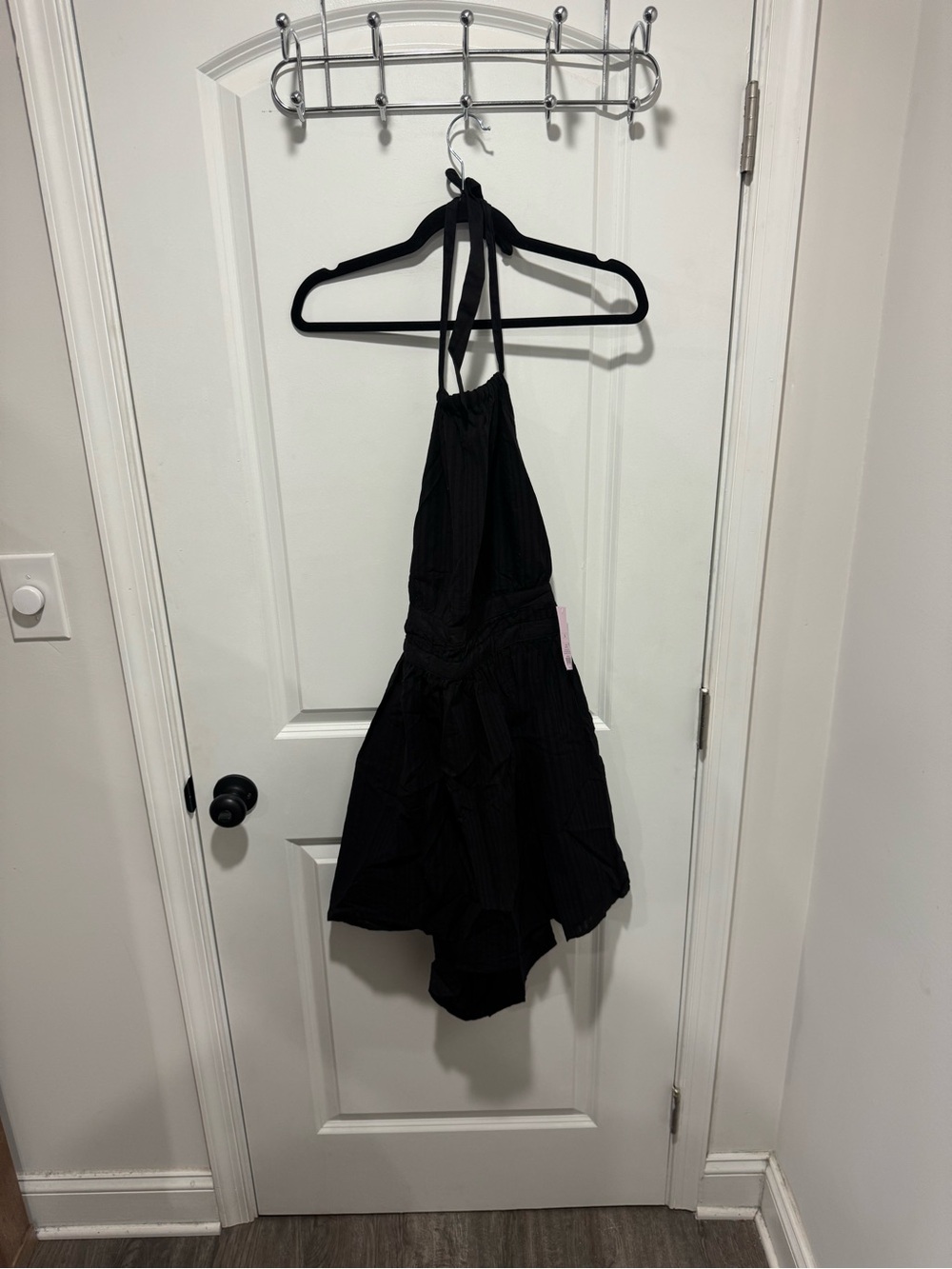 Target Black Halter Mini Dress for Women